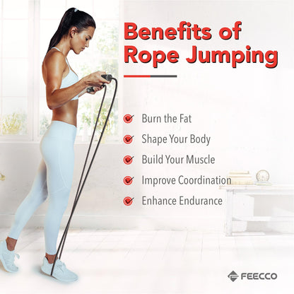 FEECCO BurnoX Weighted Jump Ropes