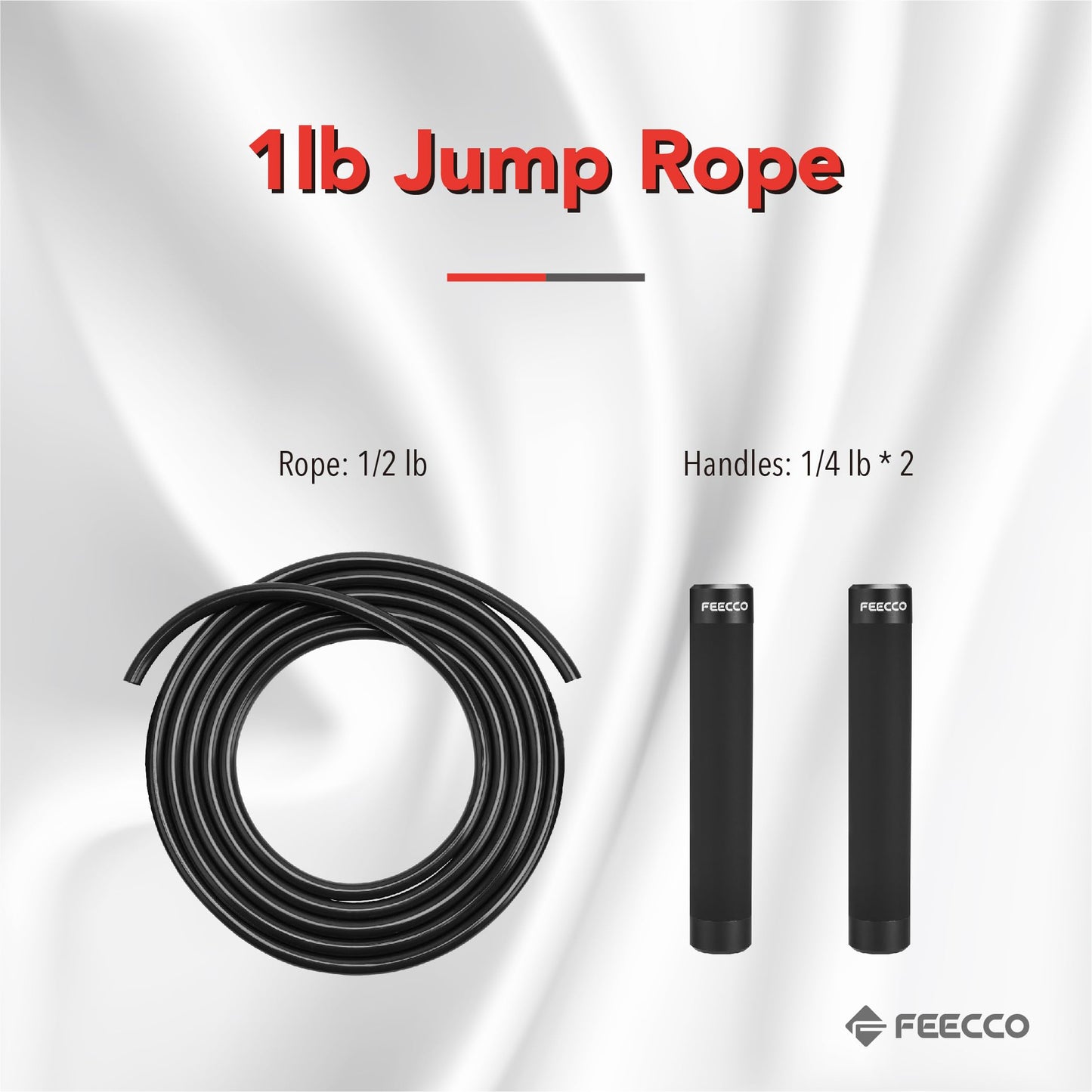 FEECCO BurnoX Weighted Jump Ropes